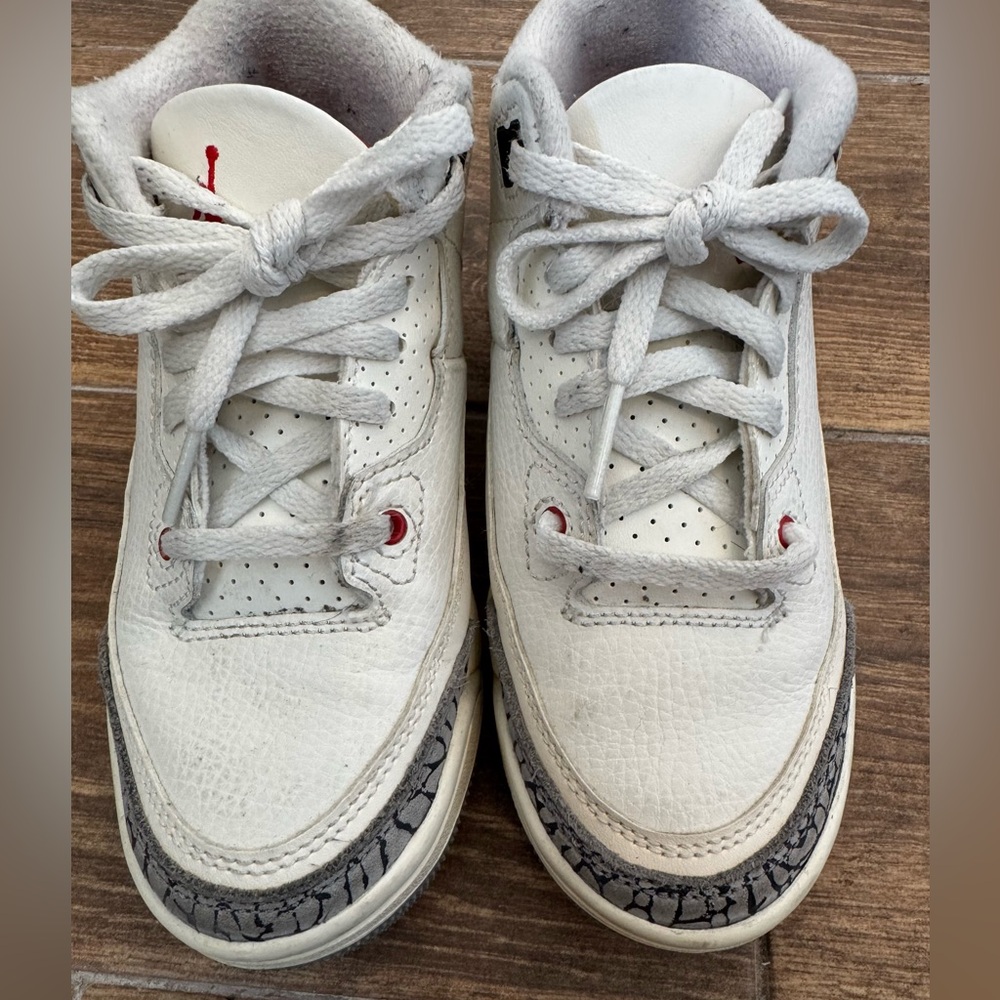 Nike Air Jordan 3 Retro “White Cement” Toddler 12c